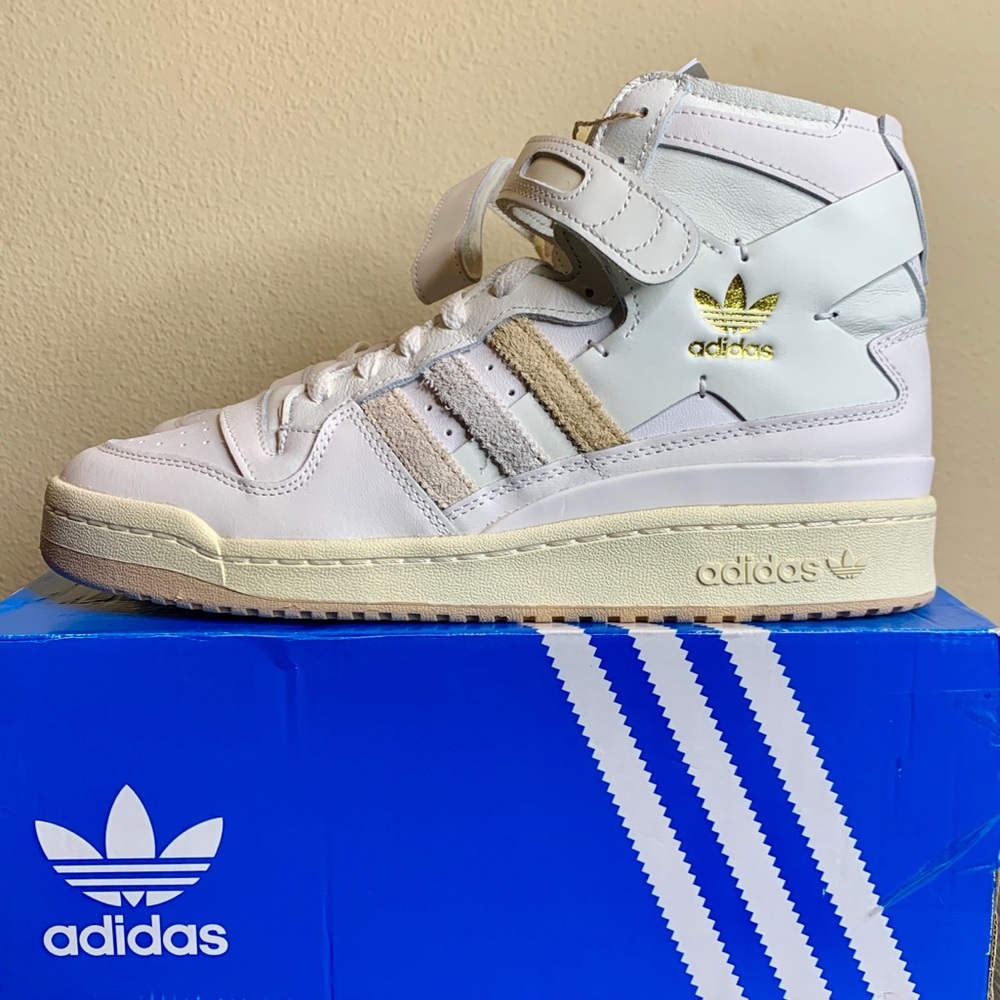 adidas Forum 84 Hi Shoes 'White Magic Beige GW1905